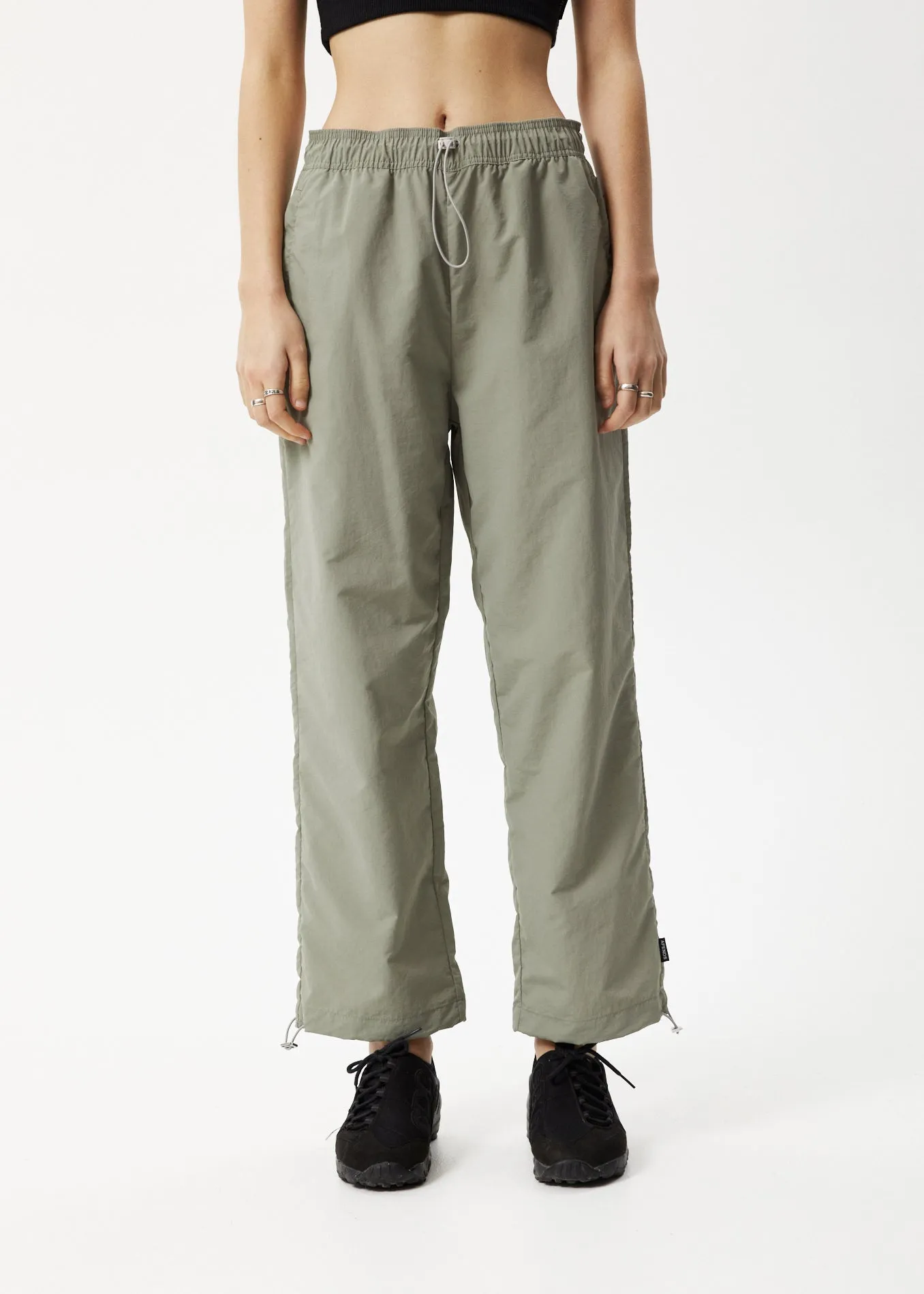 AFENDS Womens Octave - Spray Pants - Olive