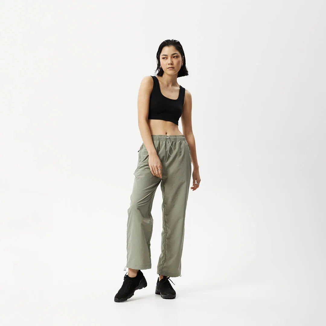 AFENDS Womens Octave - Spray Pants - Olive