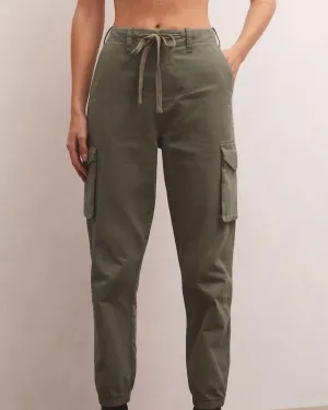 Andi Twill Pant In Evergreen | Evergreen