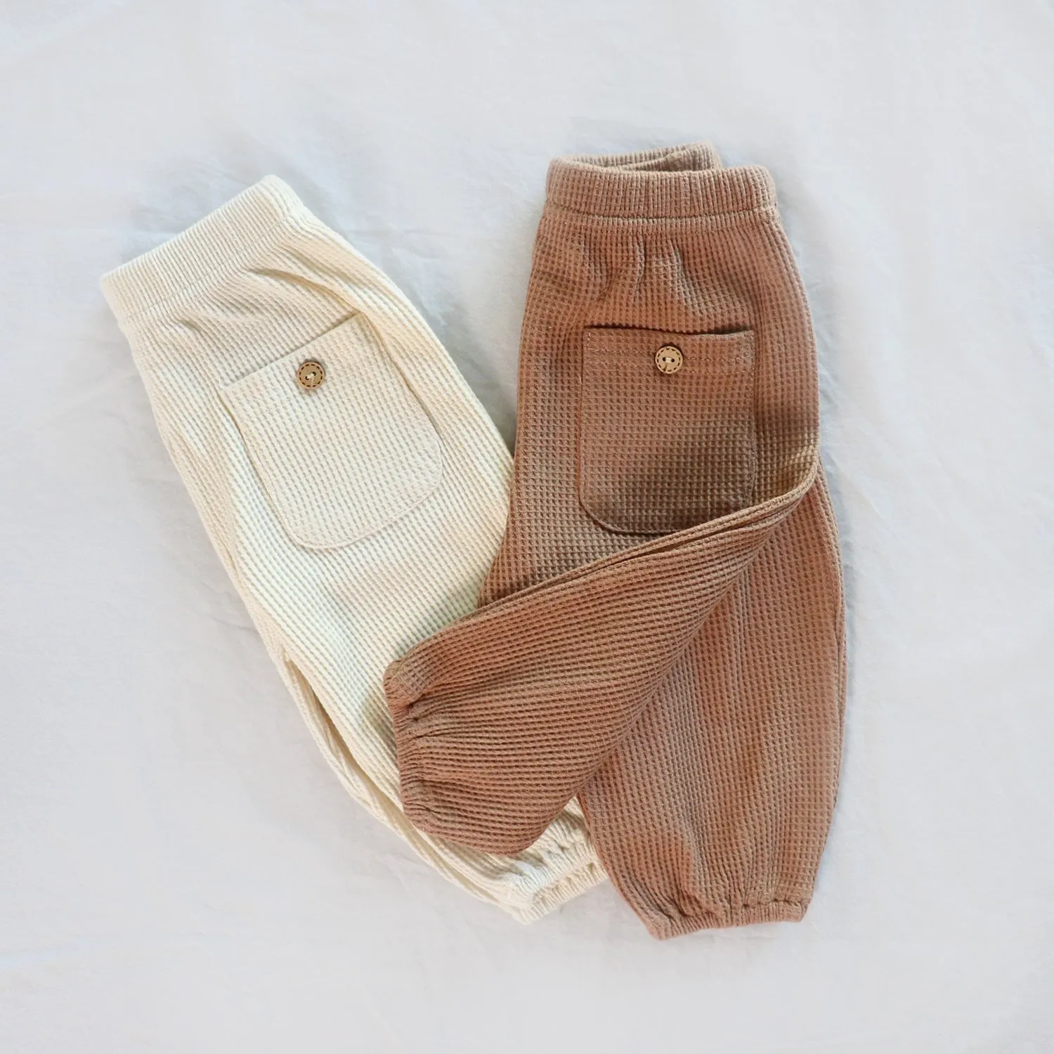 Baby Lightweight Waffle Pants