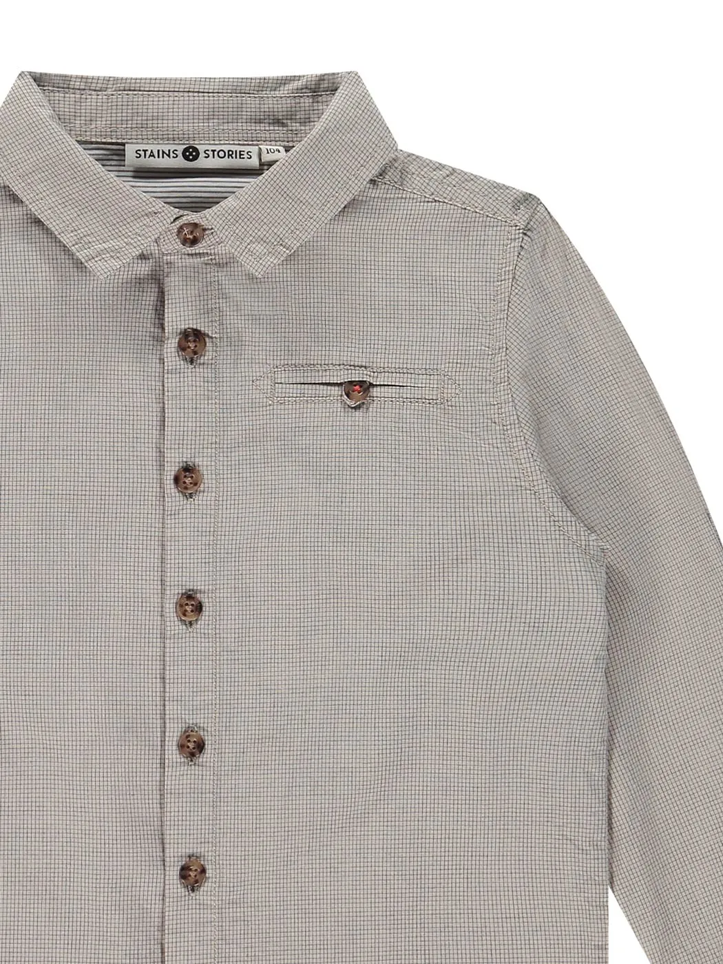 Babyface - Boy's shirt - BBE24107501-Grey