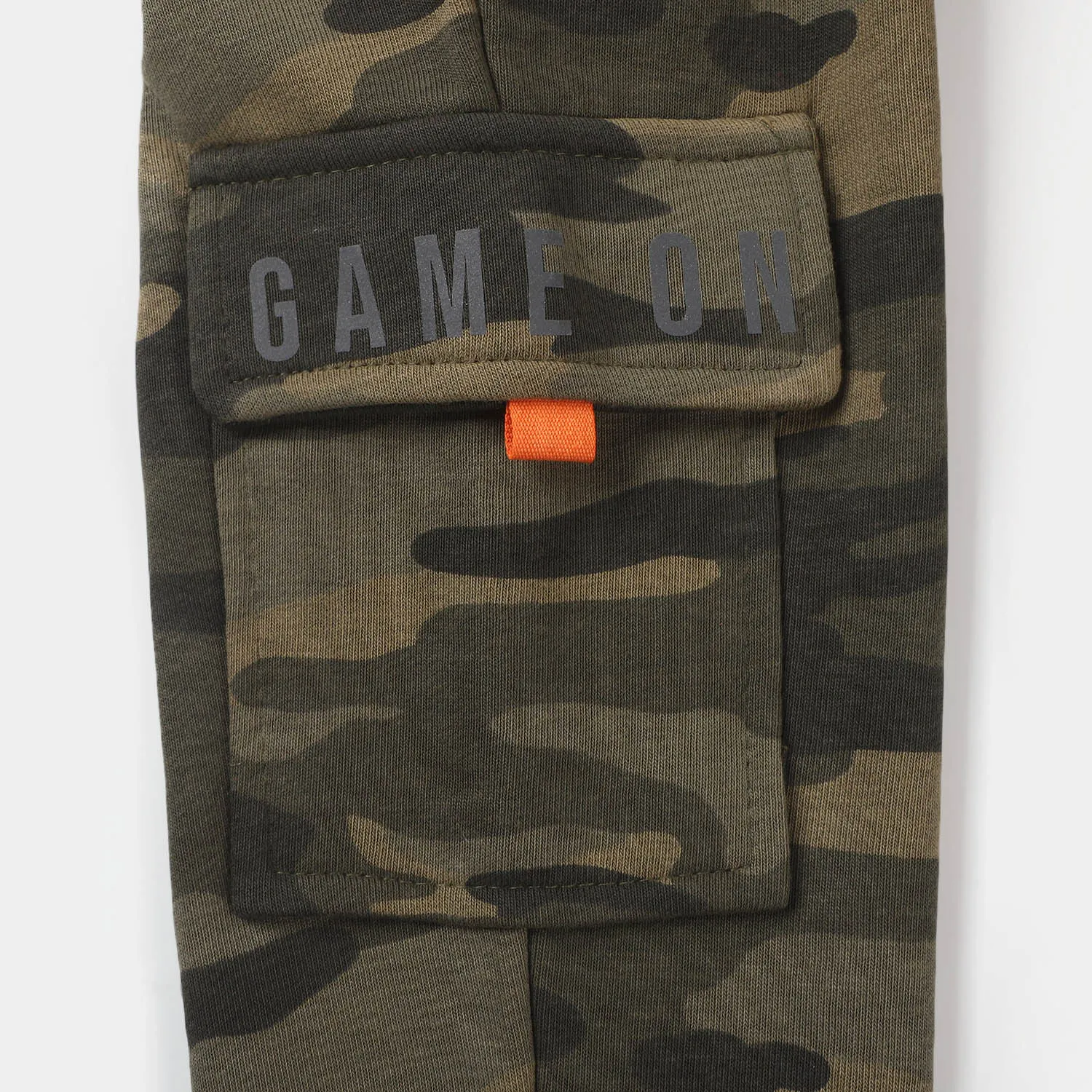 Boys Terry Pajama Play All Day - Camo