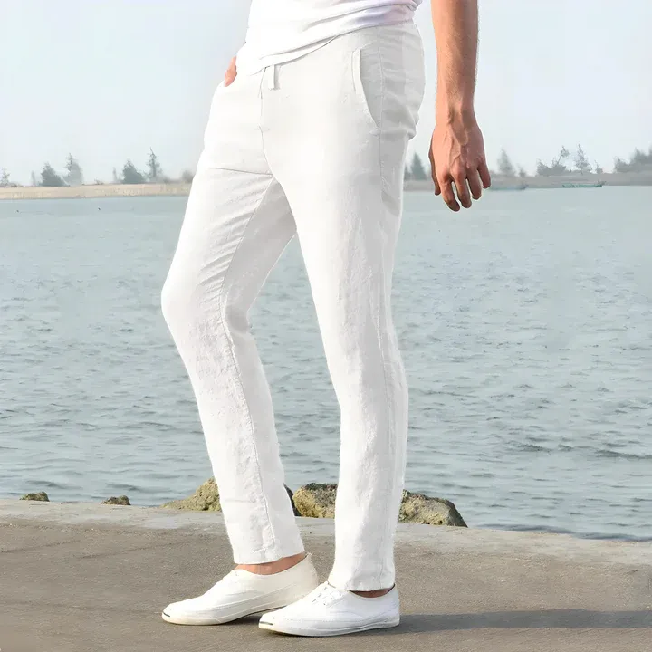 Breathable Linen Pants for Men