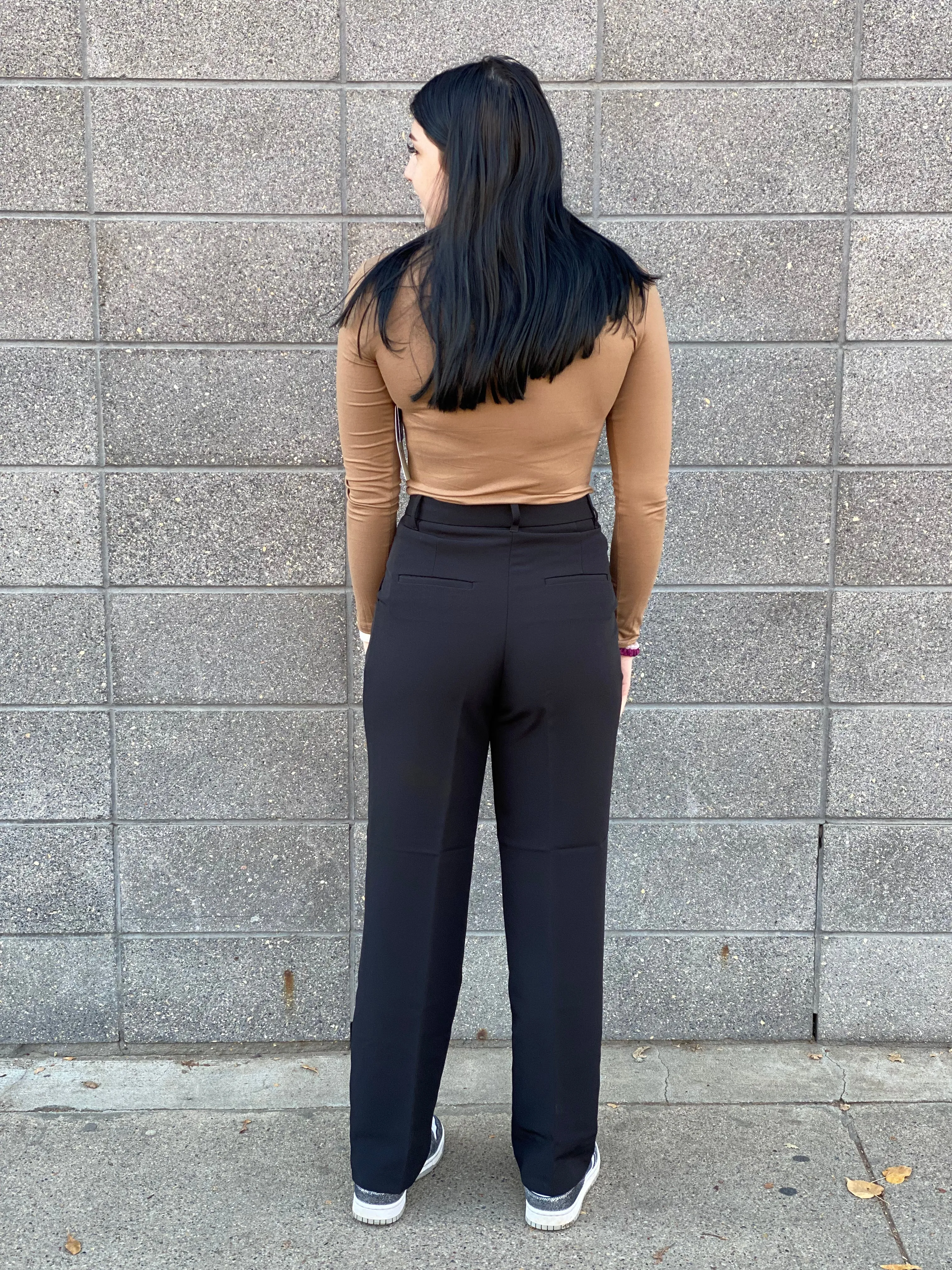 BRYNN DOUBLE PLEATED PANT