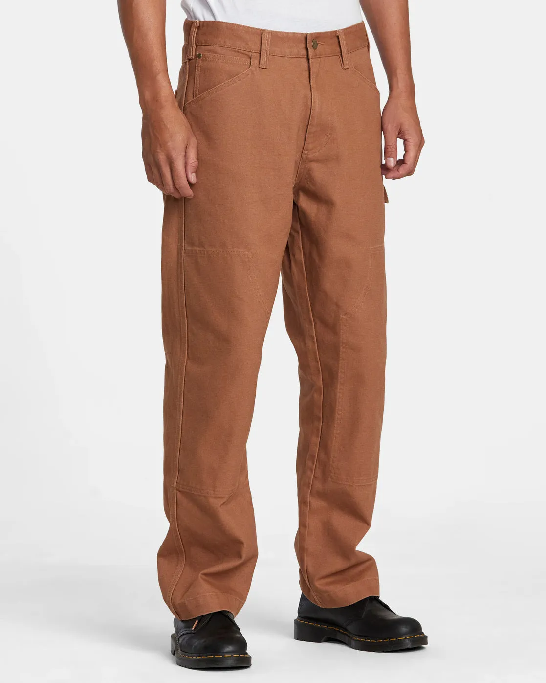 Chainmail Relaxed Fit Pants - Rawhide