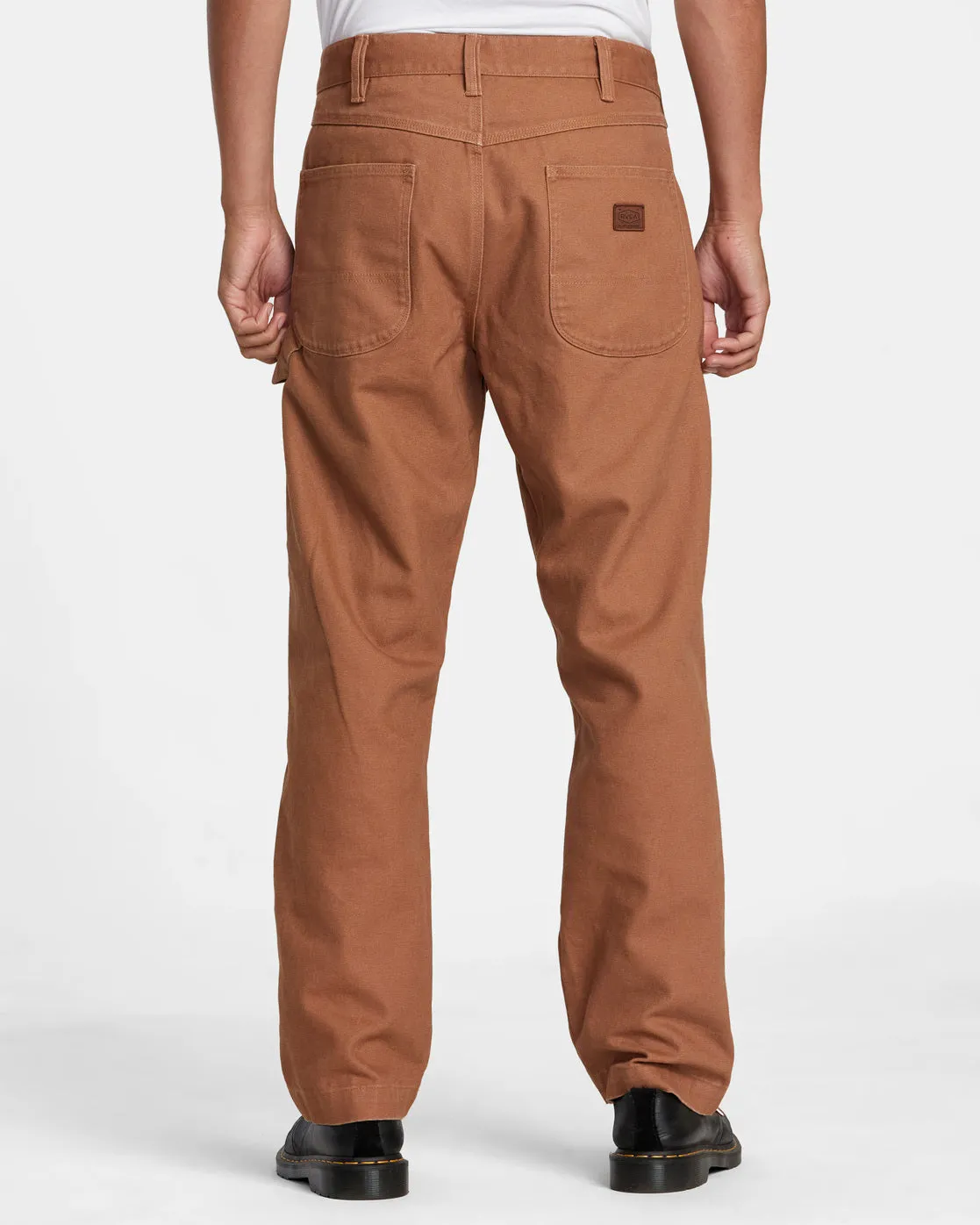 Chainmail Relaxed Fit Pants - Rawhide