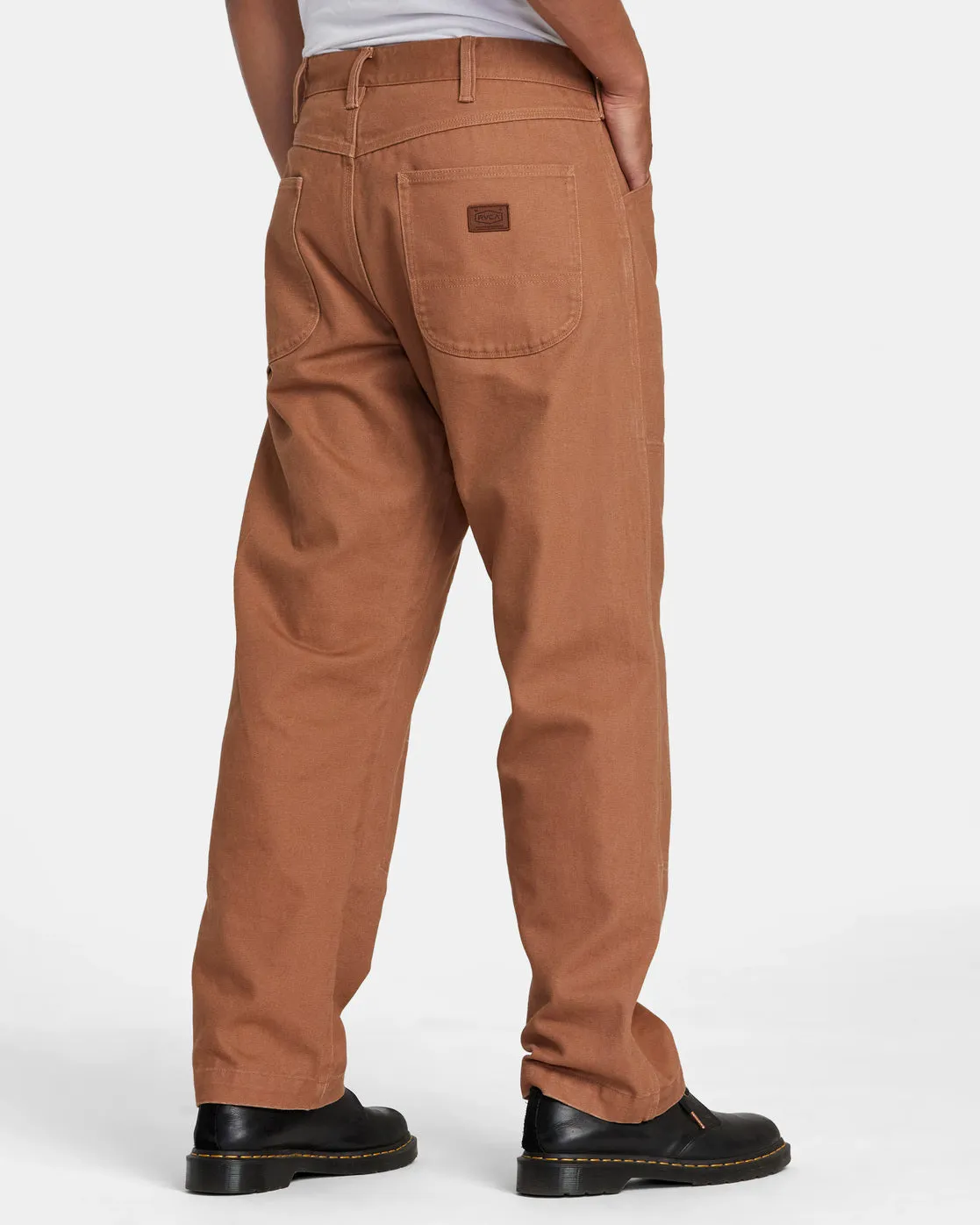 Chainmail Relaxed Fit Pants - Rawhide