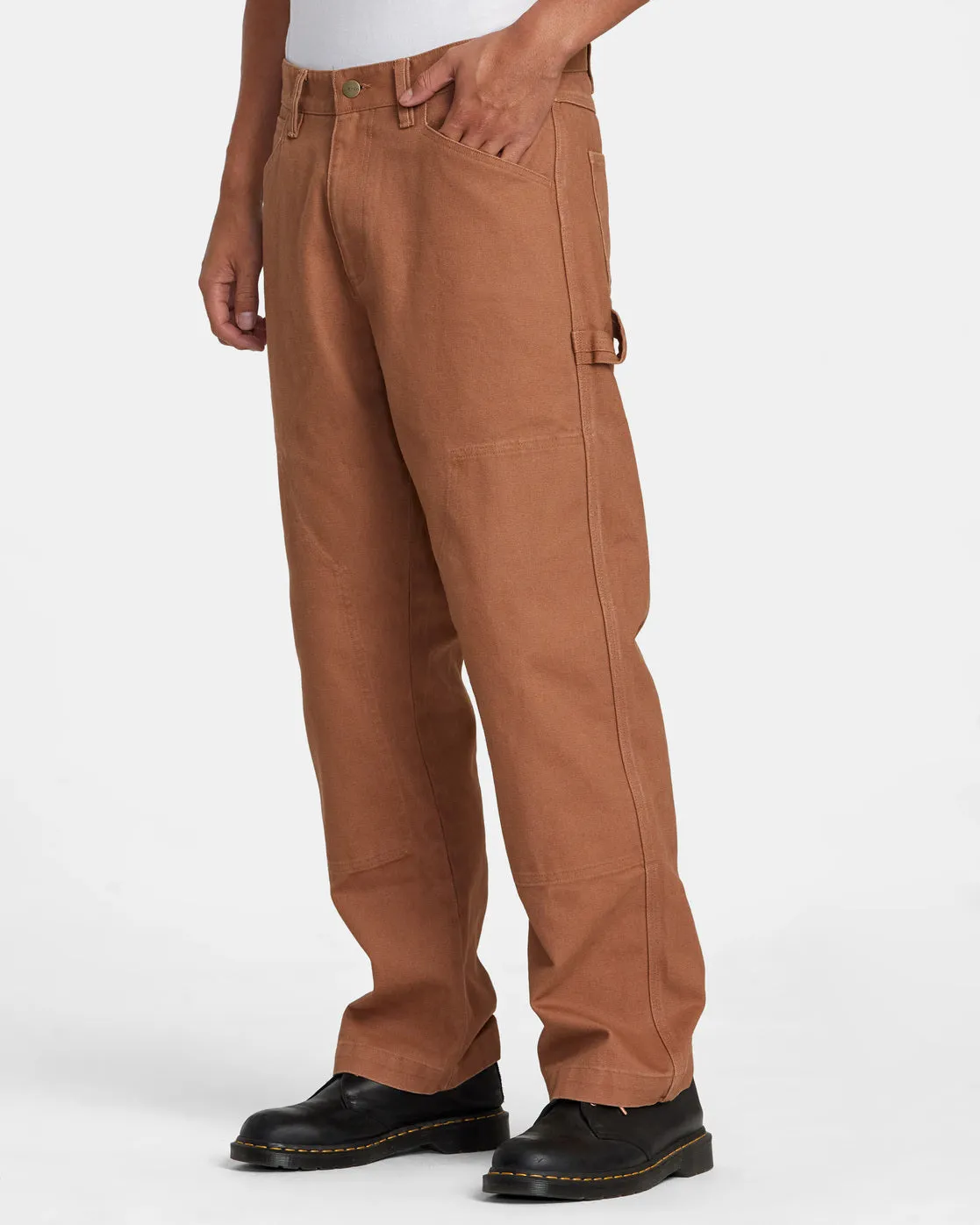 Chainmail Relaxed Fit Pants - Rawhide