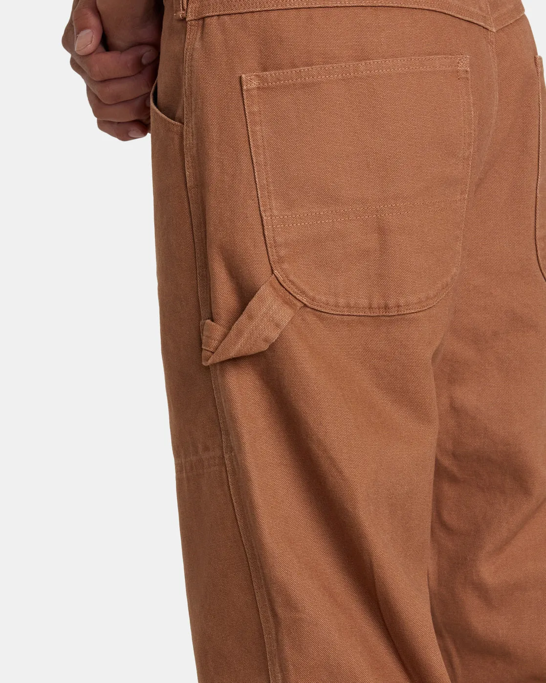 Chainmail Relaxed Fit Pants - Rawhide