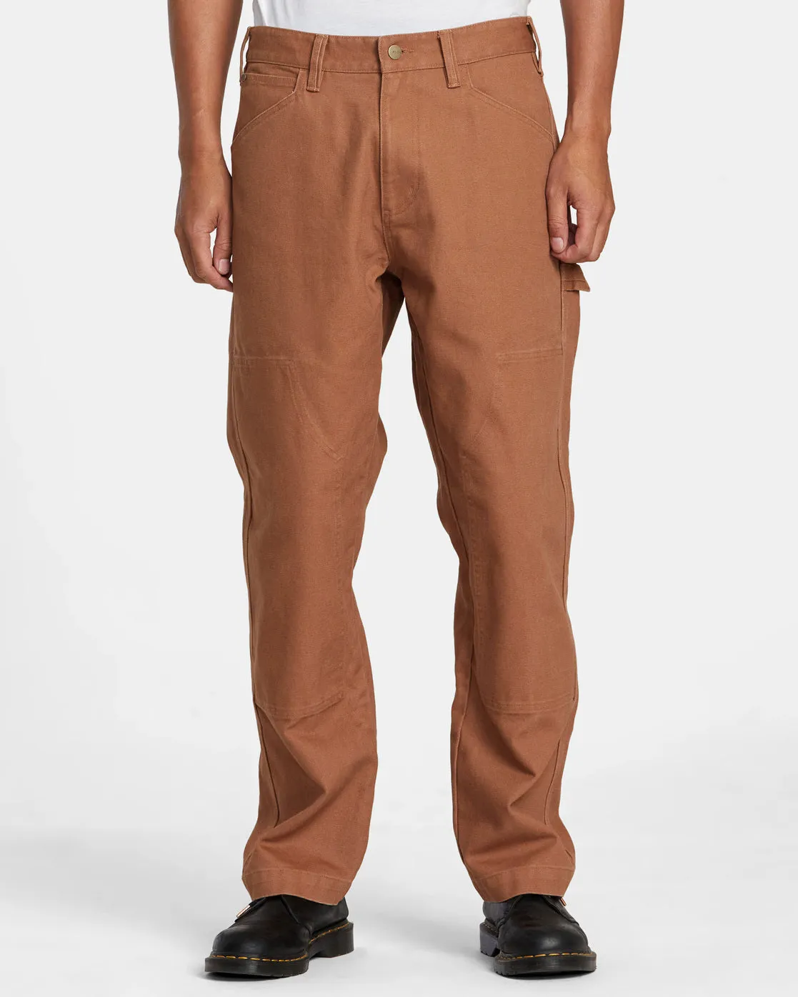 Chainmail Relaxed Fit Pants - Rawhide