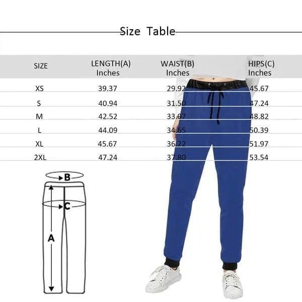 Custom Face Black White Grid Sweatpants Couple Matching Personalized Casual Sweatpants