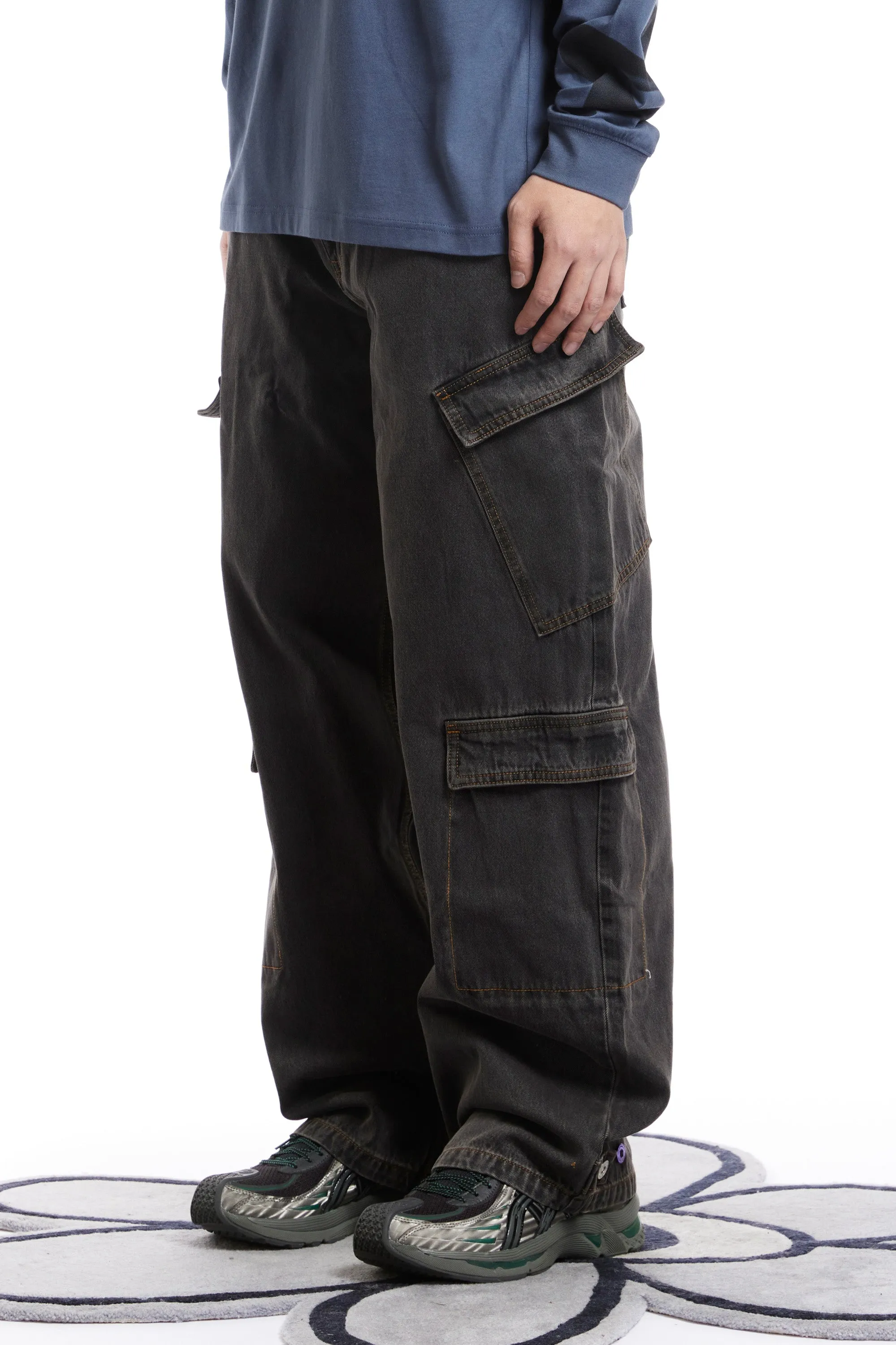 CYCLOPES LOW RISE PANT BLACK WASH