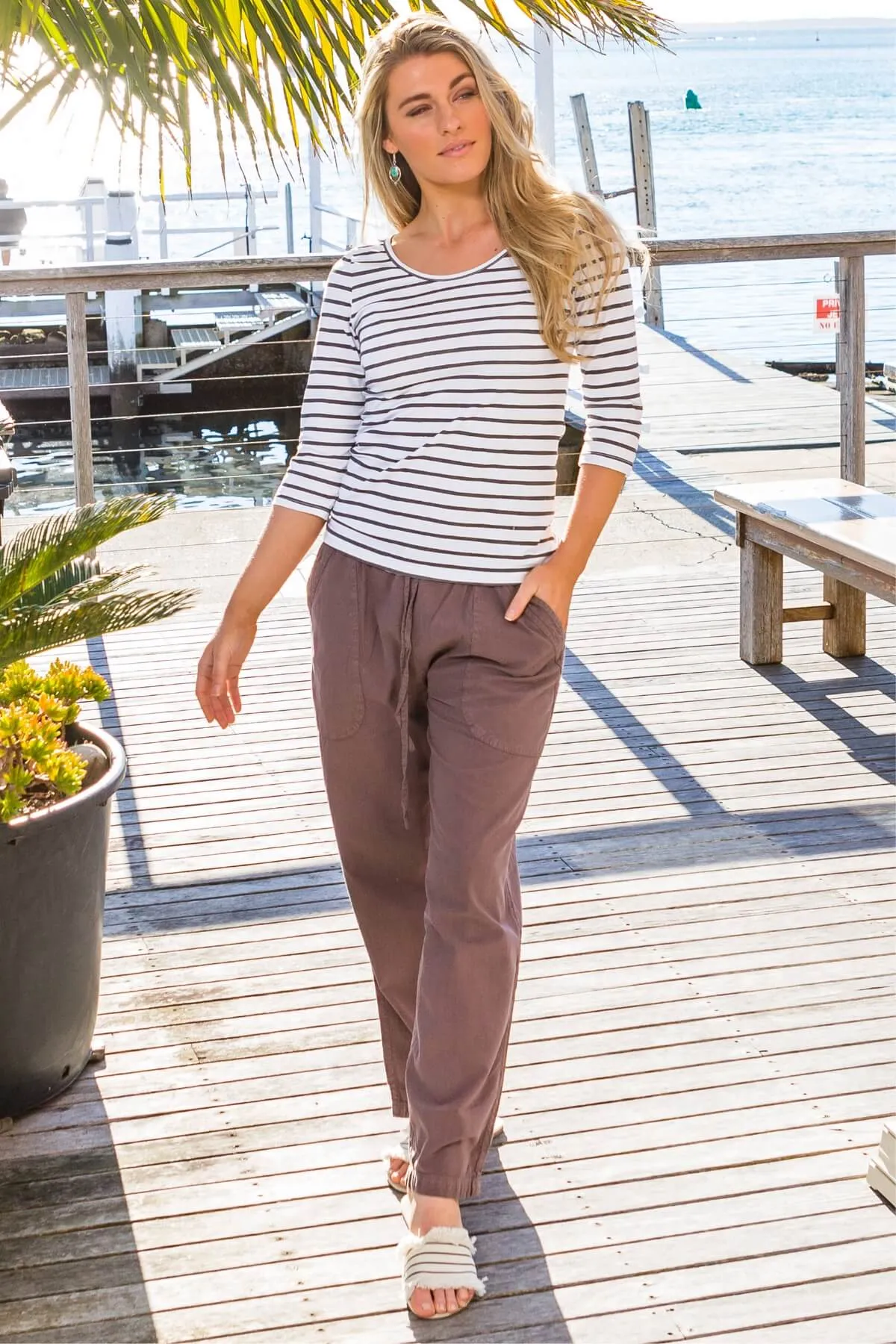 Dani Pants - Taupe