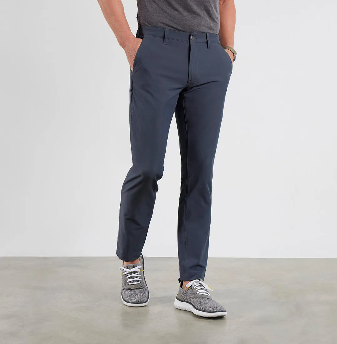 Envoy Lightweight Travel Pants Regular Fit - Blue Grey Alloy