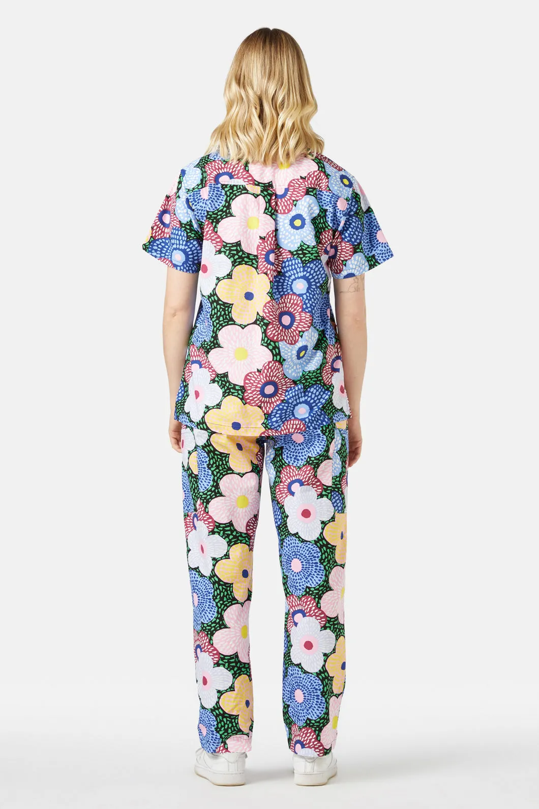 Flower Carnival Scrub Set