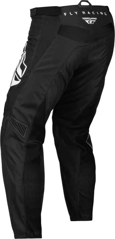 Fly Racing F-16 2023 FLY Racing Motocross Pants, Black and White