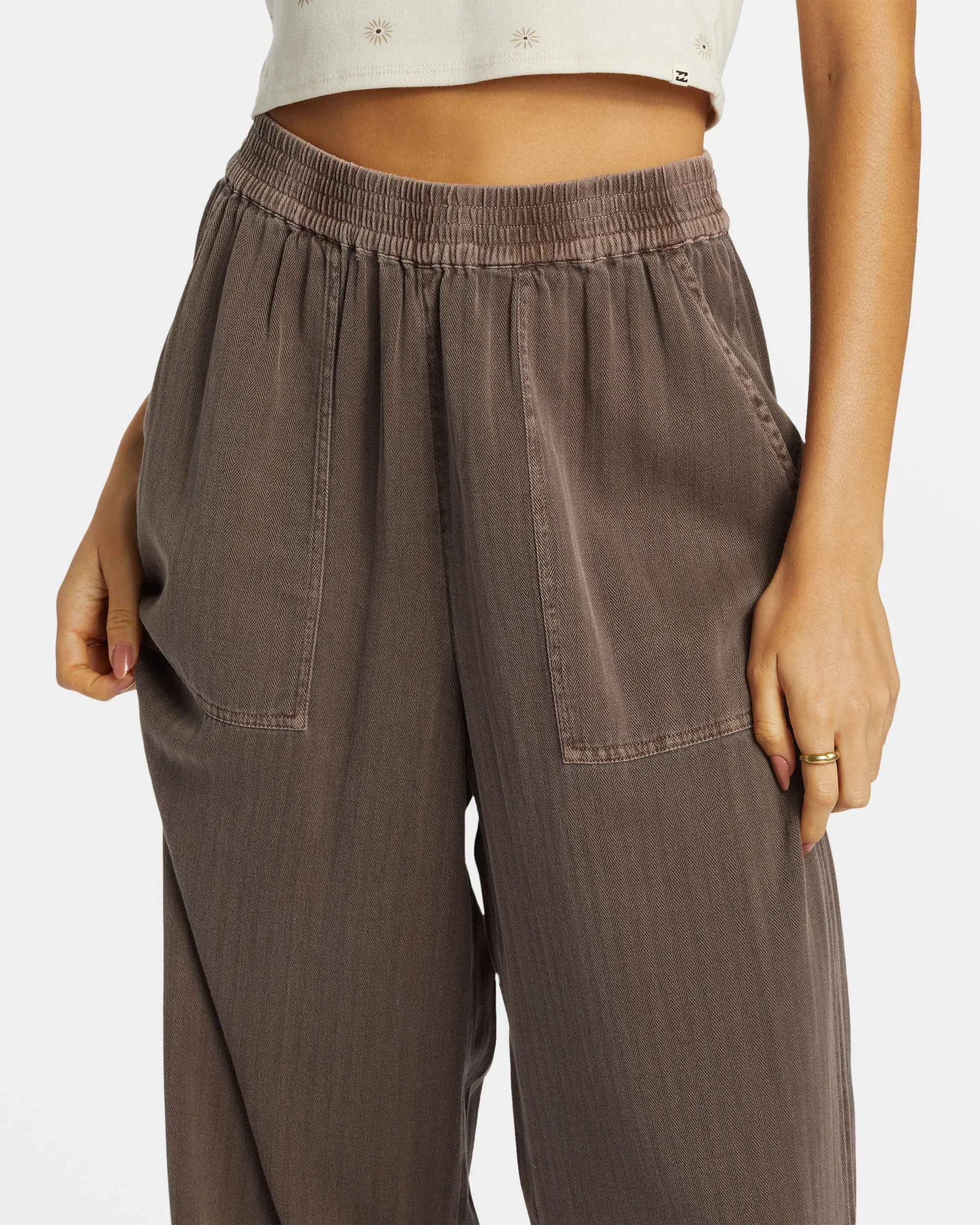 Free Time Relaxed Fit Pants - Kona