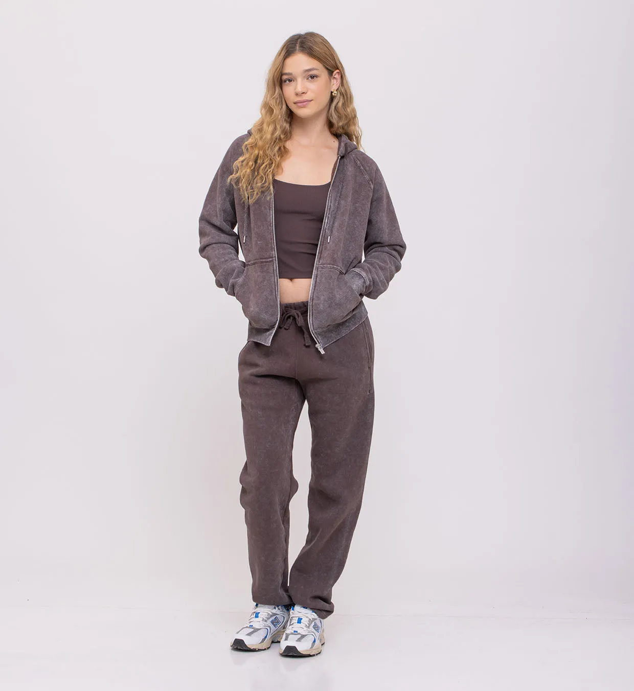 Garda Fleece Pants Vintage Wash Women