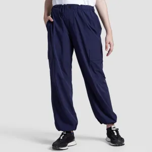 Girl Cargo Pants (Navy)