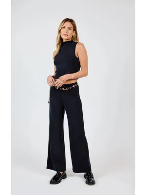 Hustle Knit Wide Leg Pants