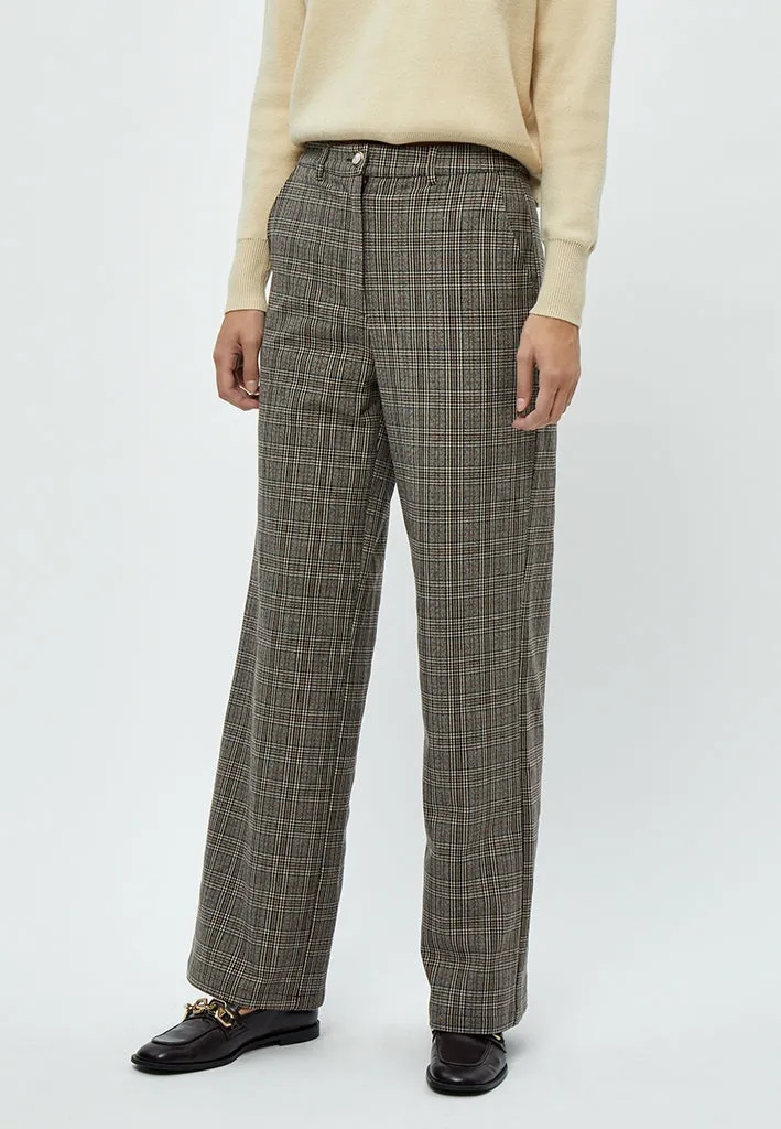 Junette Pants - Nomad Sand Checked