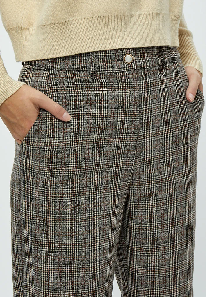 Junette Pants - Nomad Sand Checked