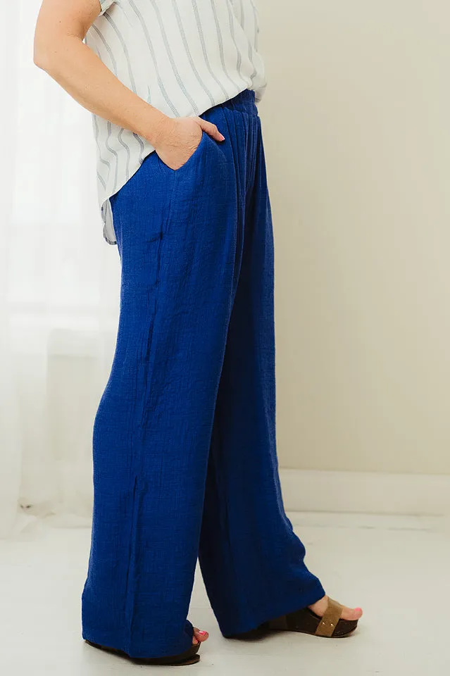 Lightweight Wide Leg Pants