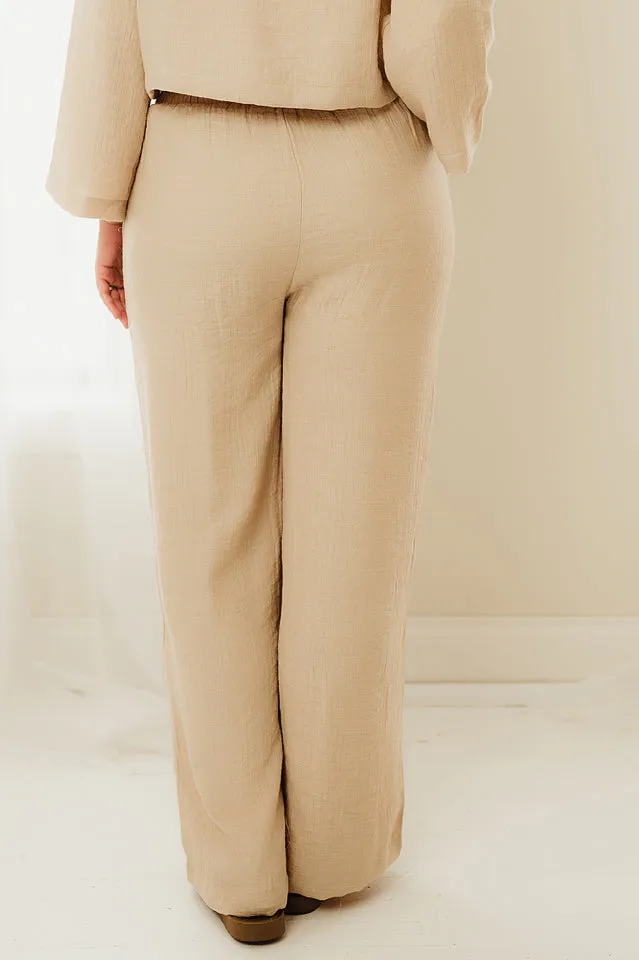 Lightweight Wide Leg Pants