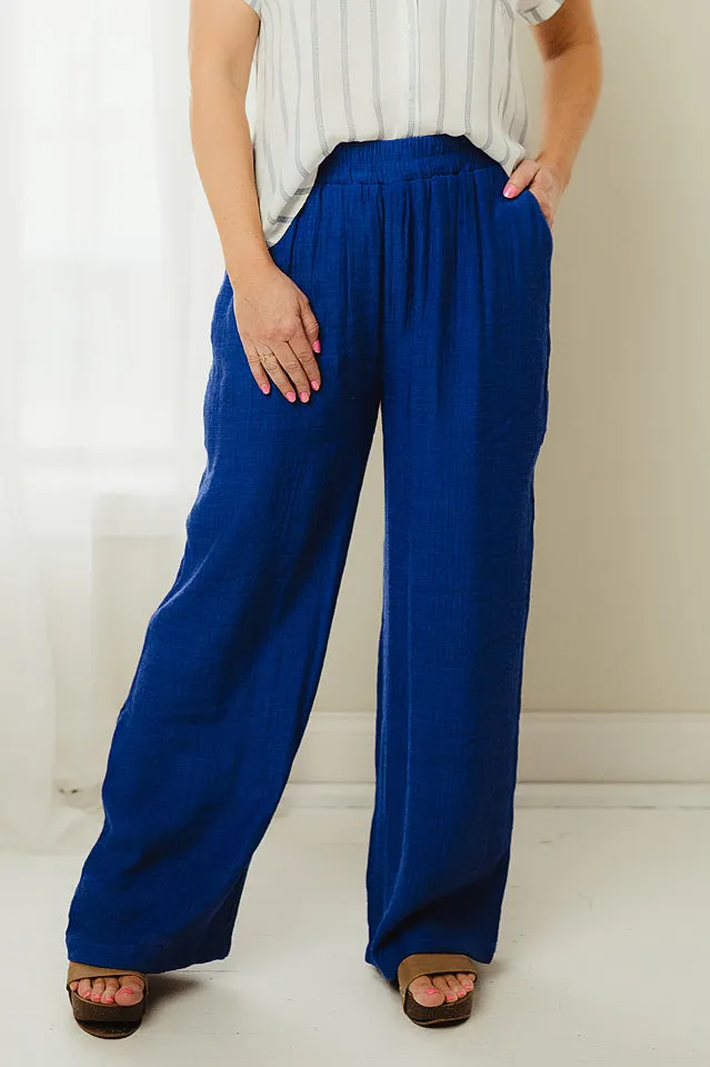 Lightweight Wide Leg Pants