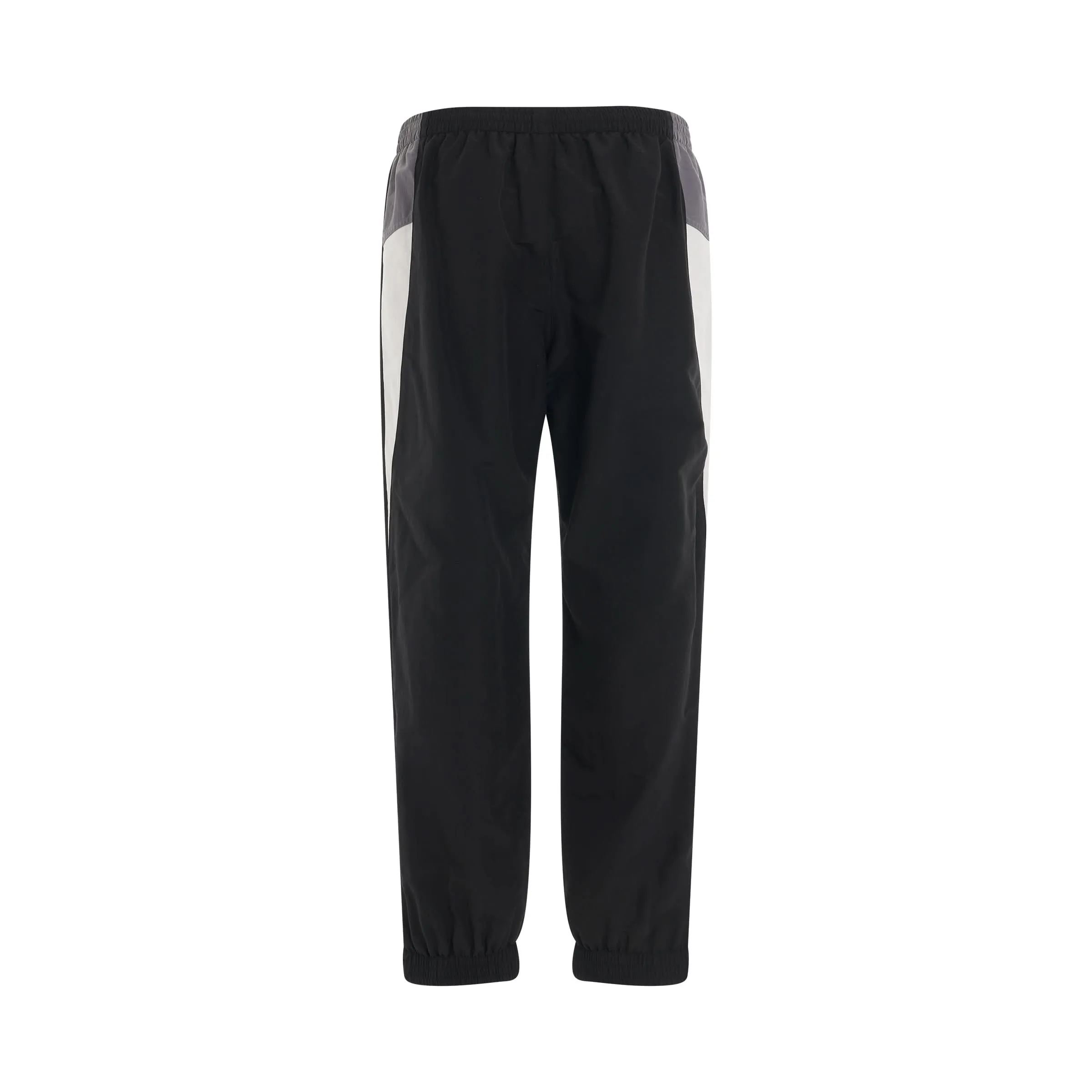 Logo Print Track Pants in Black