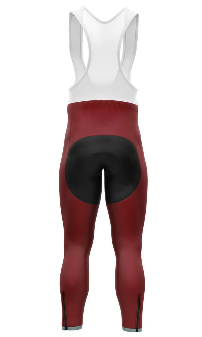 Maroon Bib Pants