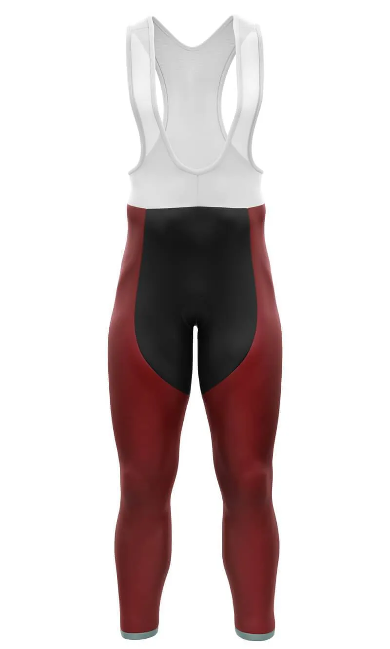 Maroon Bib Pants