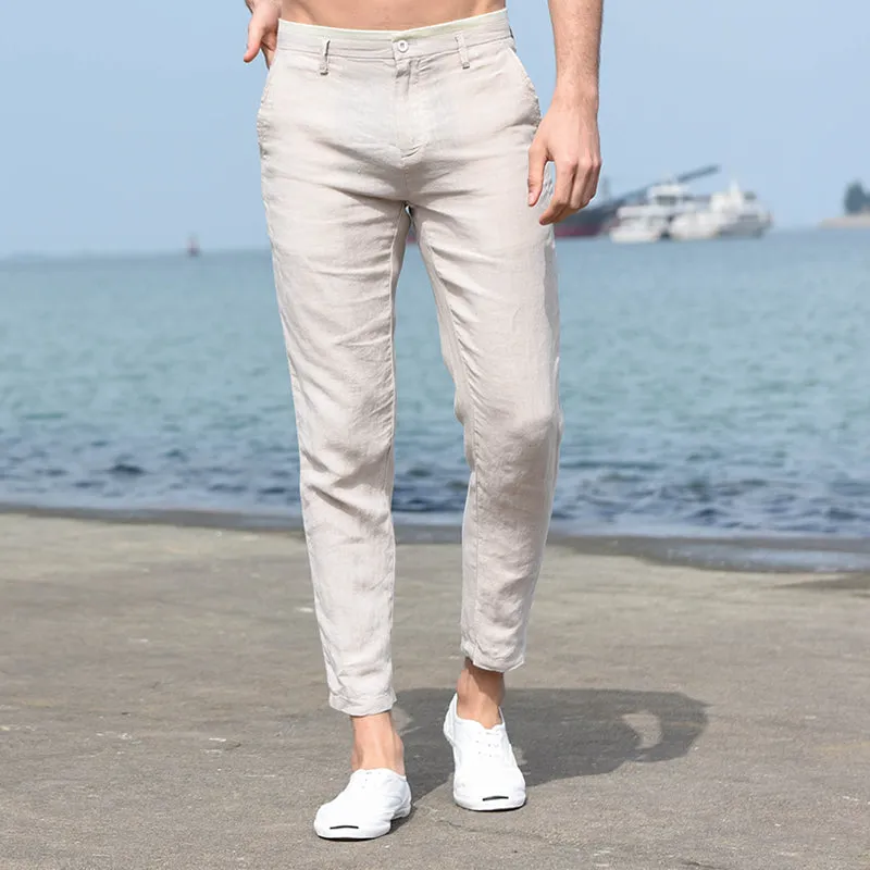 Men's Breathable Linen Pants