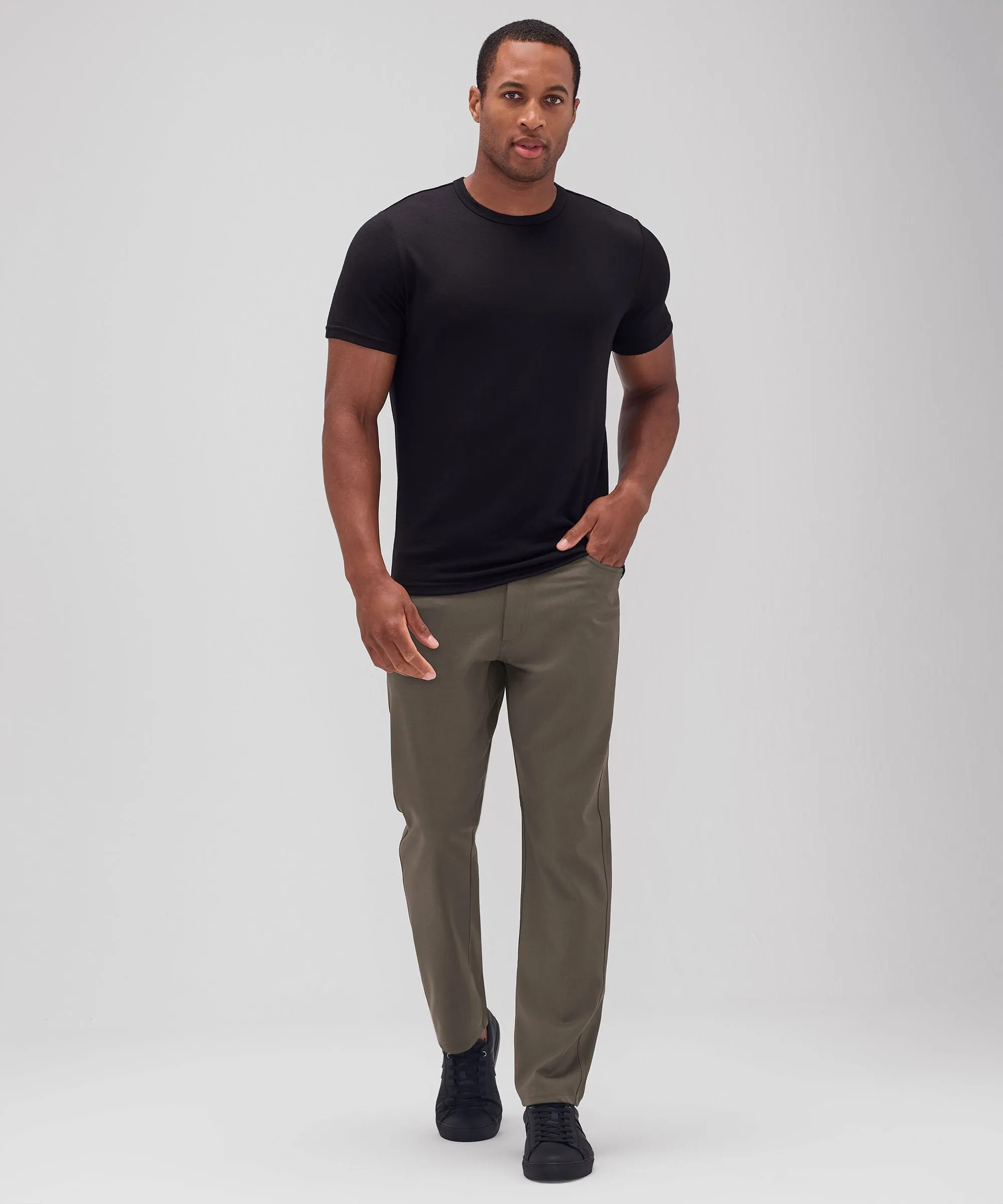 Men's Relaxed Merino Travel Pants