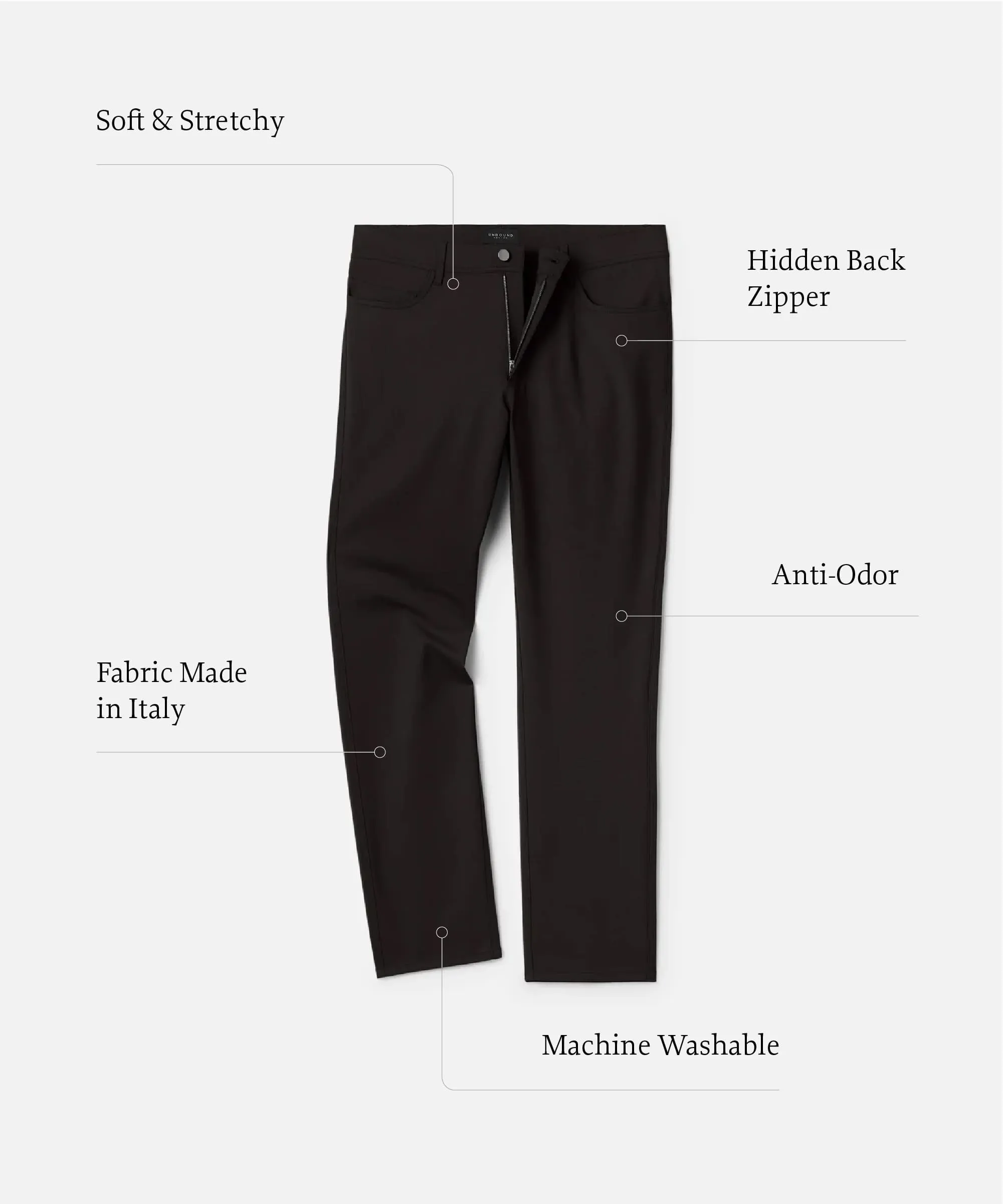 Men's Relaxed Merino Travel Pants