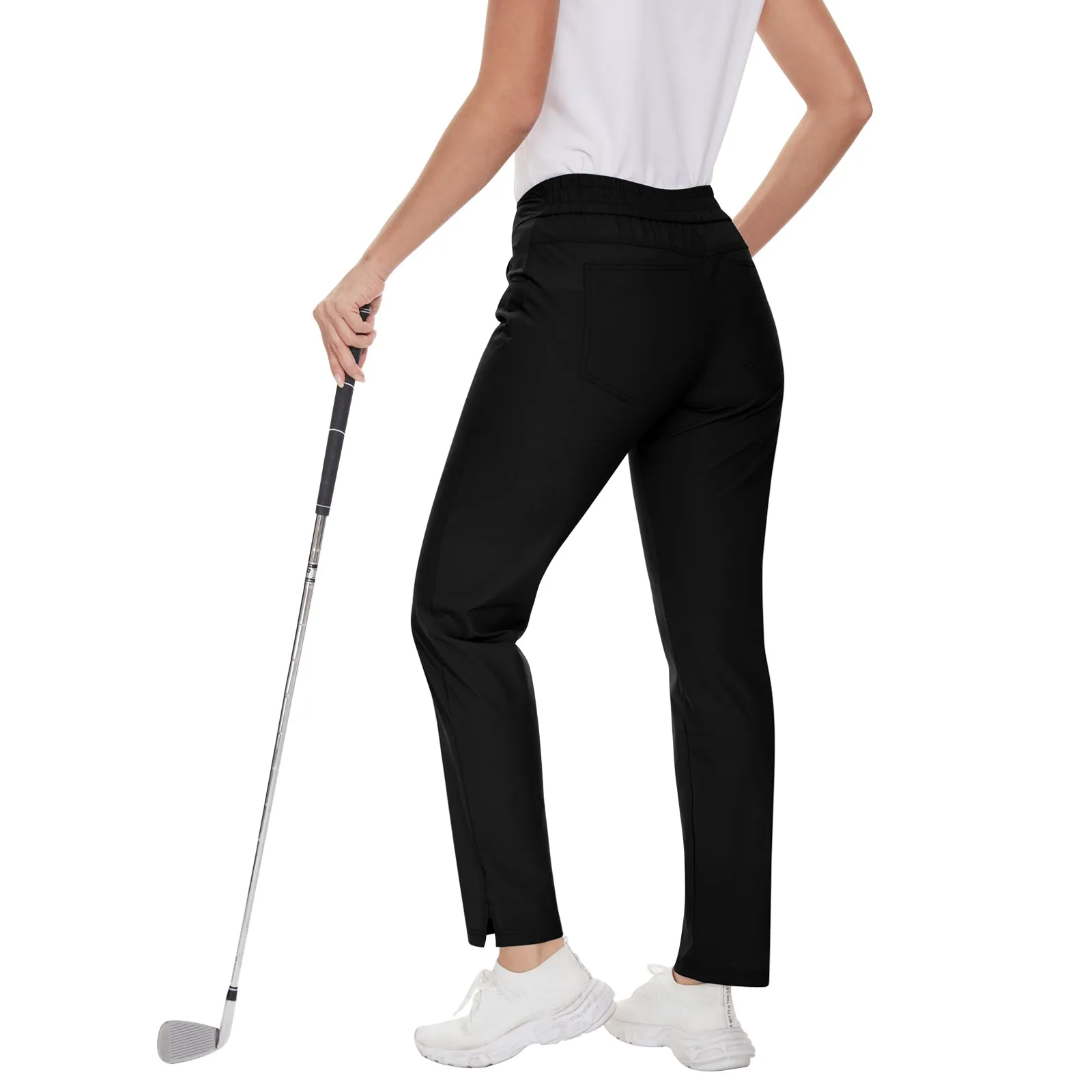 MOTEEPI Womens  Lightweight Stretchy Work Hiking  Golf Pants