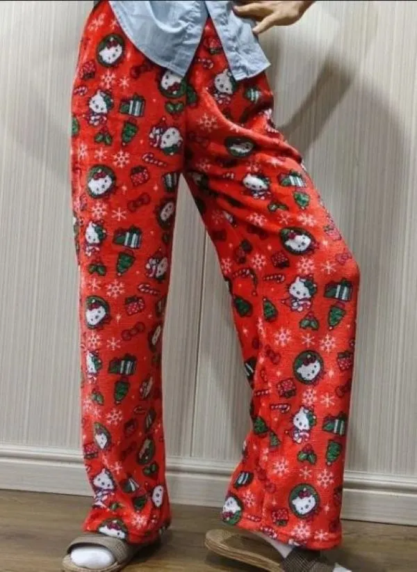 Pants - Hello Kitty - Christmas Lounge Pants