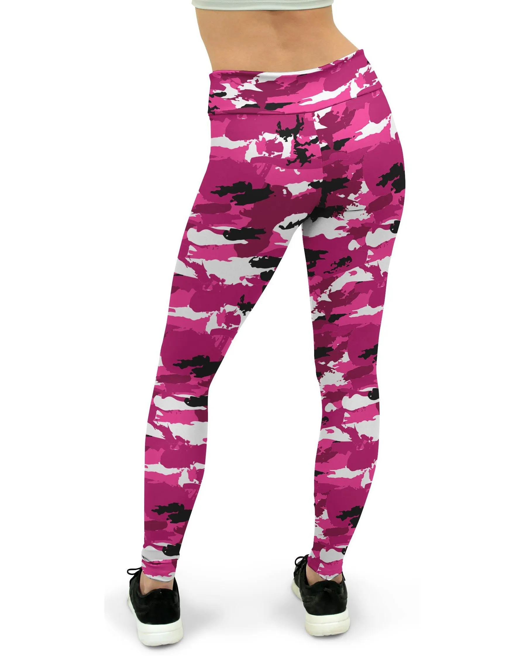 Pink Camo Yoga Pants