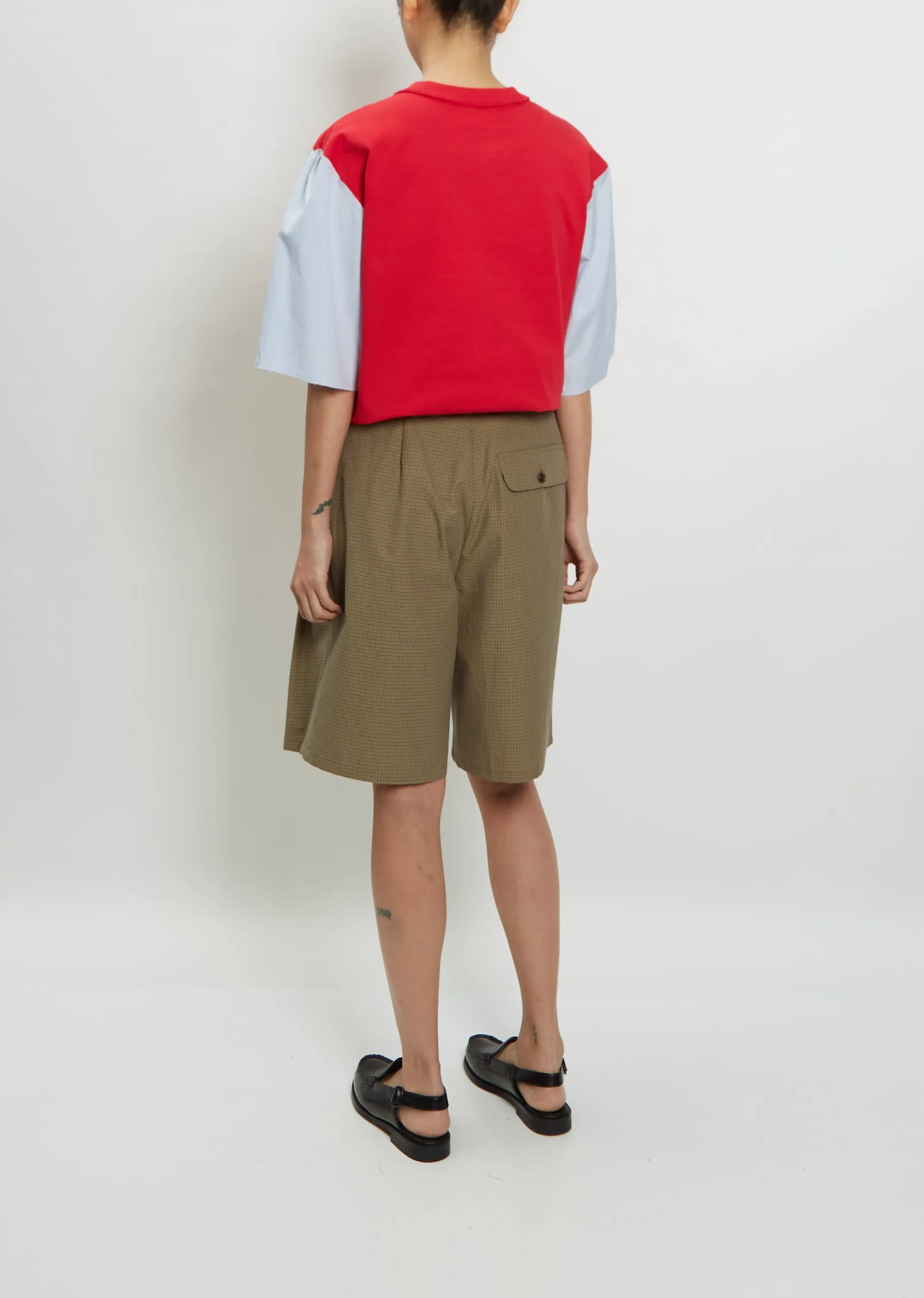 Pleated Suitpants Shorts