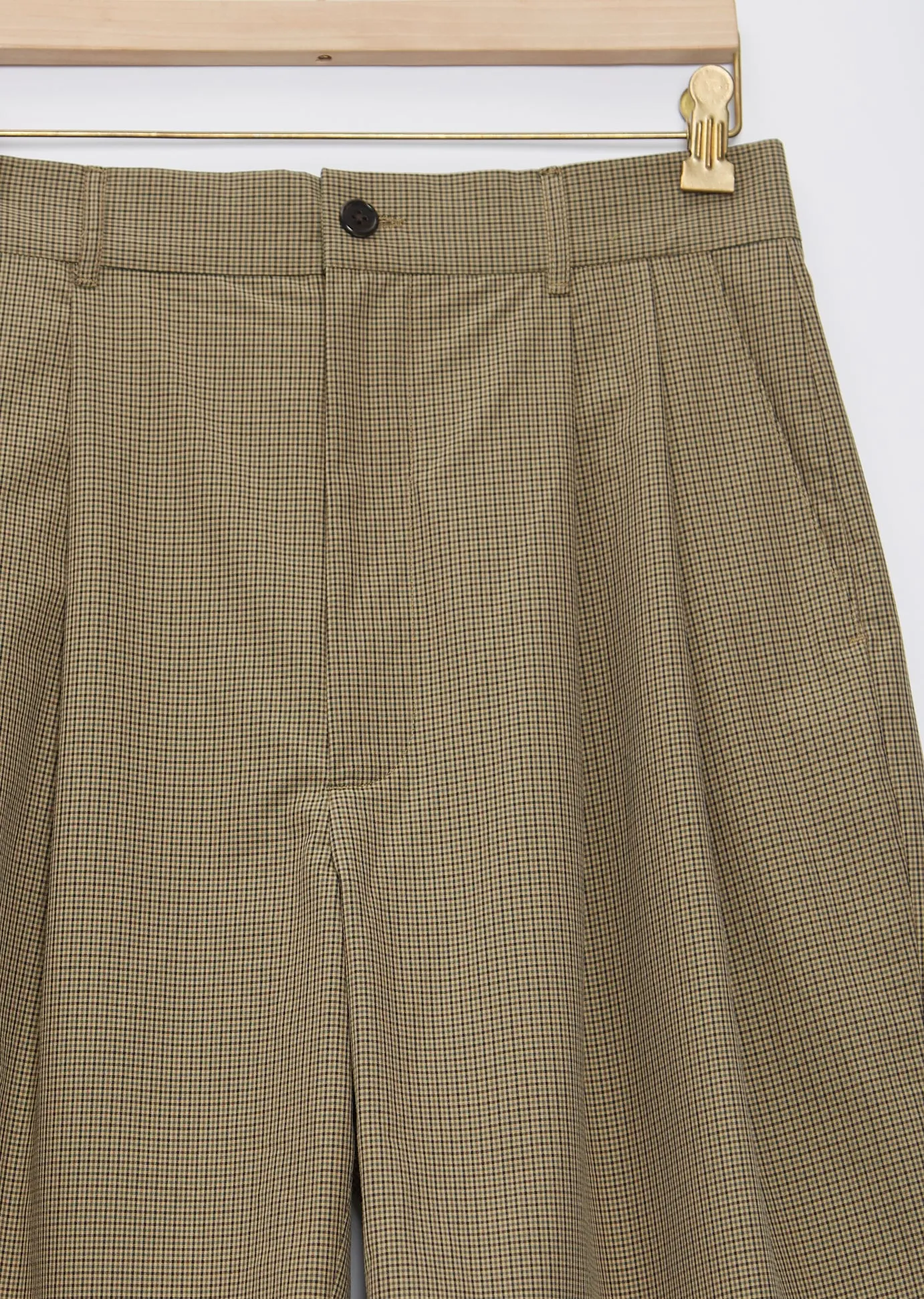 Pleated Suitpants Shorts