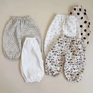 Printed Loose Lightweight Harem Pants