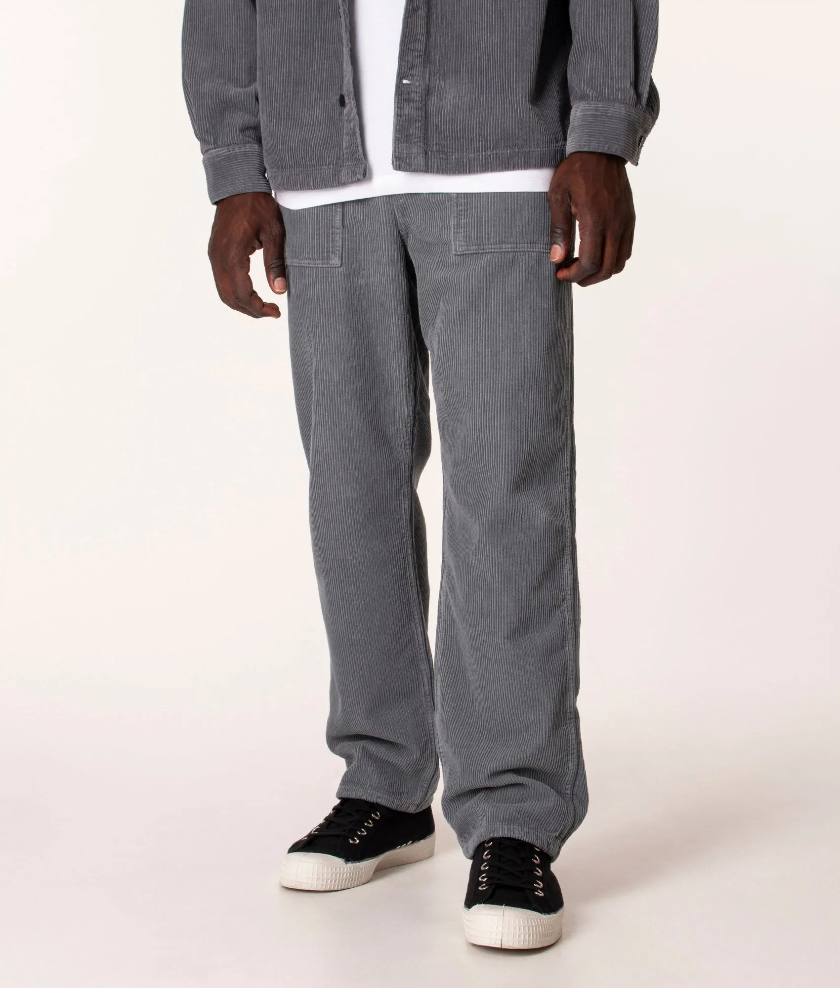 Relaxed Fit Corduroy Fat Pants