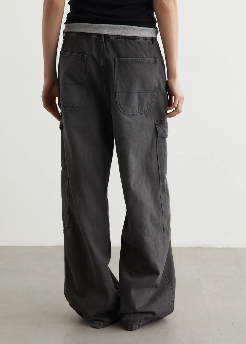 Relaxed Worker Baggy Pants