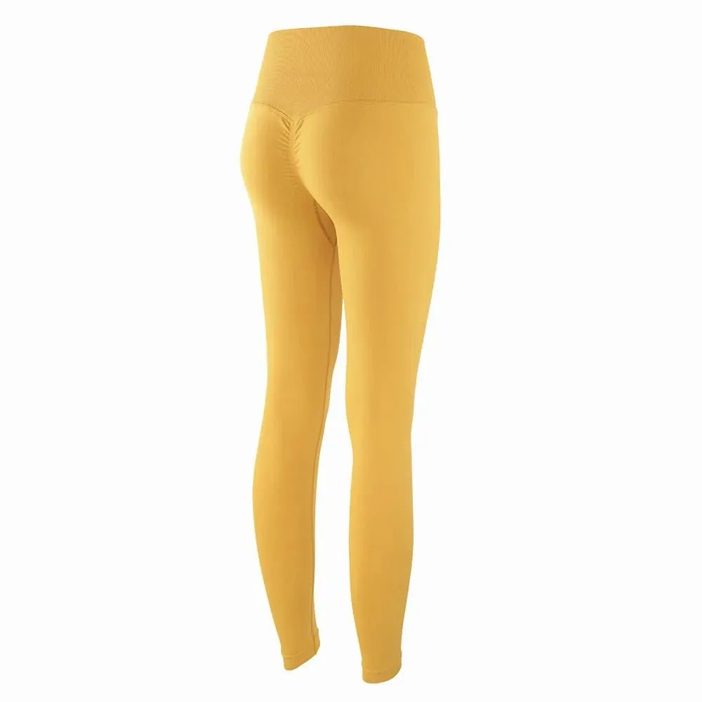 Scrunch Butt Yoga Leggings - High Waist, Anti-Pilling, 90% Nylon, Breathable - S M L XL