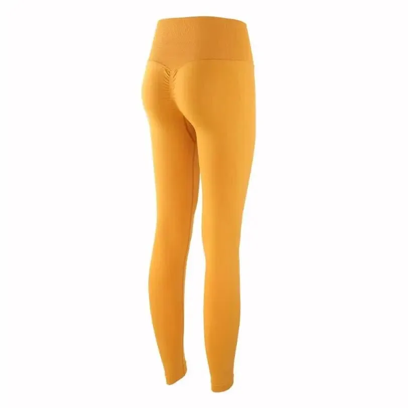 Scrunch Butt Yoga Leggings - High Waist, Anti-Pilling, 90% Nylon, Breathable - S M L XL