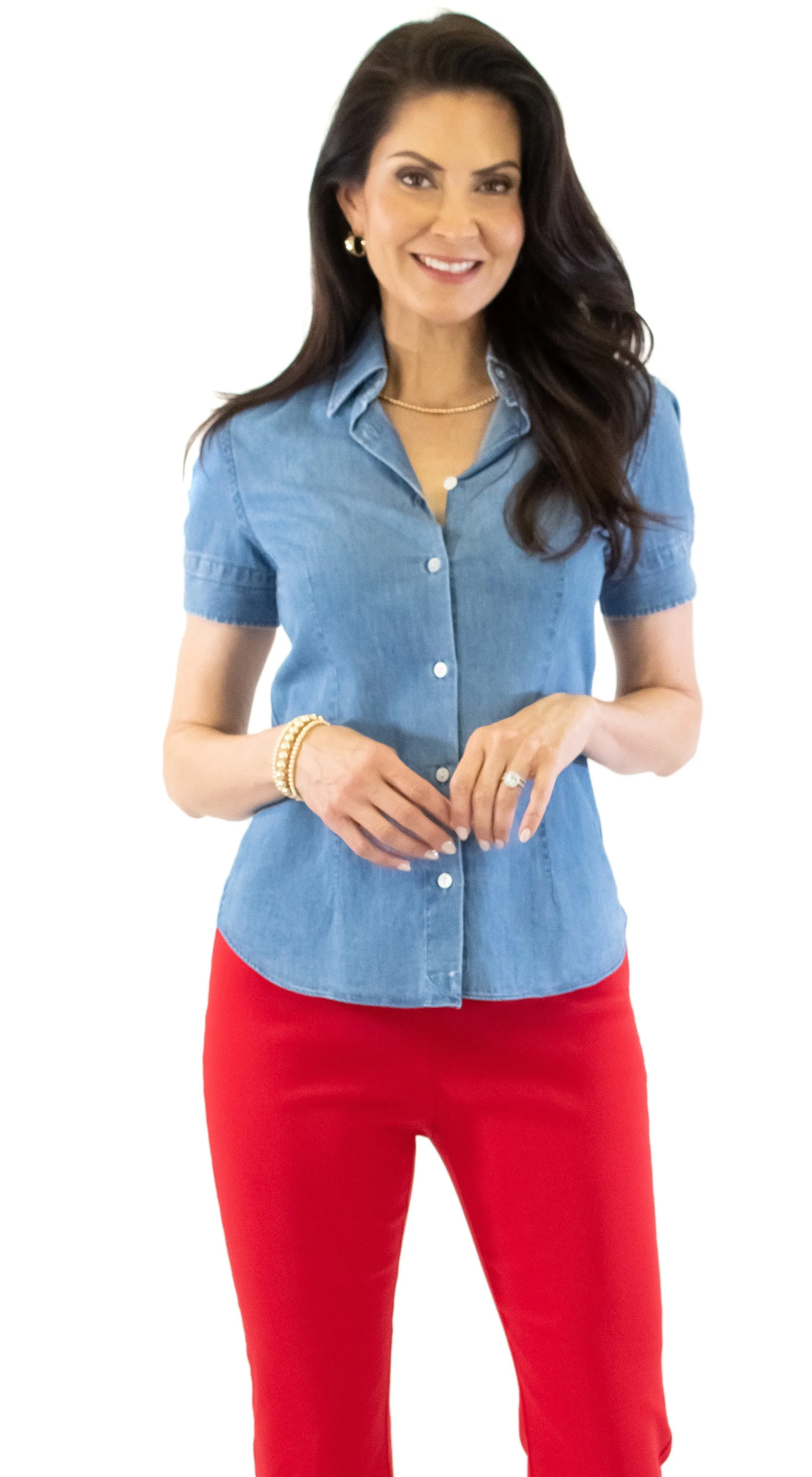 Simona Shirt - Light Denim