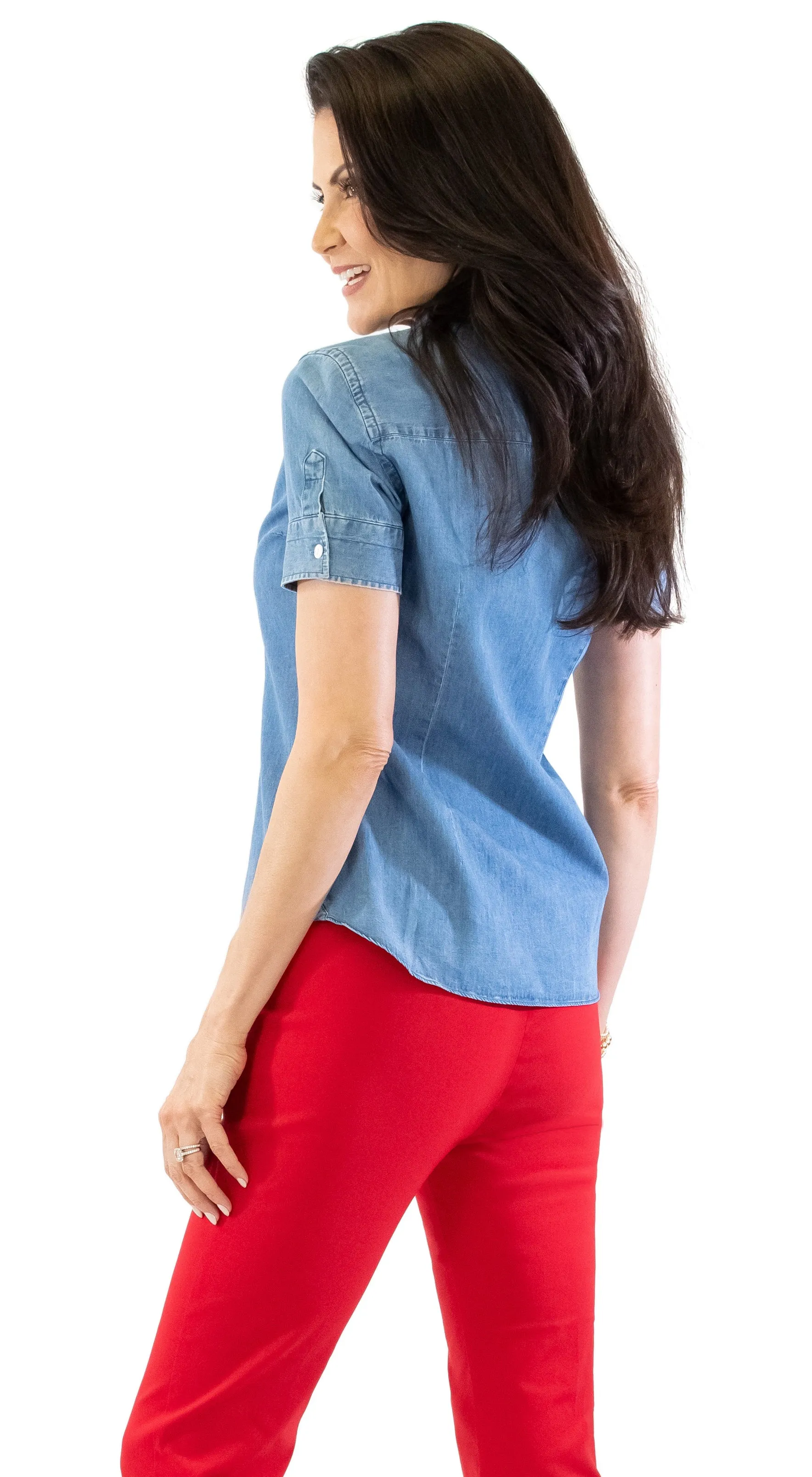 Simona Shirt - Light Denim