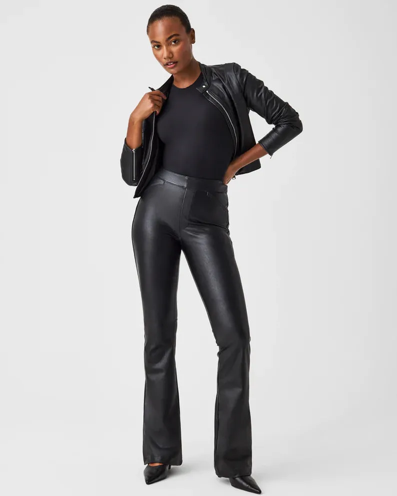 Spanx Leather Like Flare Pant