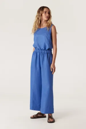 Spring Relaxed Pants - Cornflower Blue