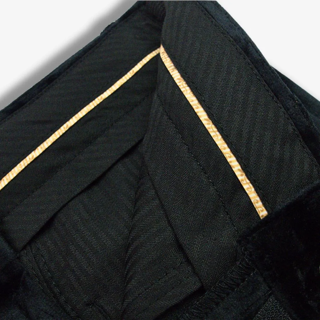 Suit Pants | Black Velvet